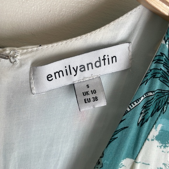 Emily and Fin Golden State dress 👗 POCKETS👗 Size S UK10 EUC - Picture 5 of 13